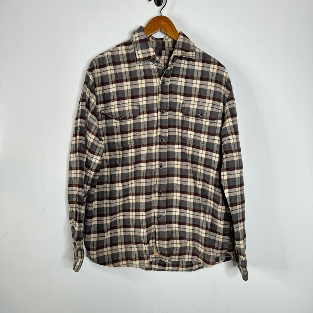Jachs Plaid Flannel Button‎ Down Shirt Size Large